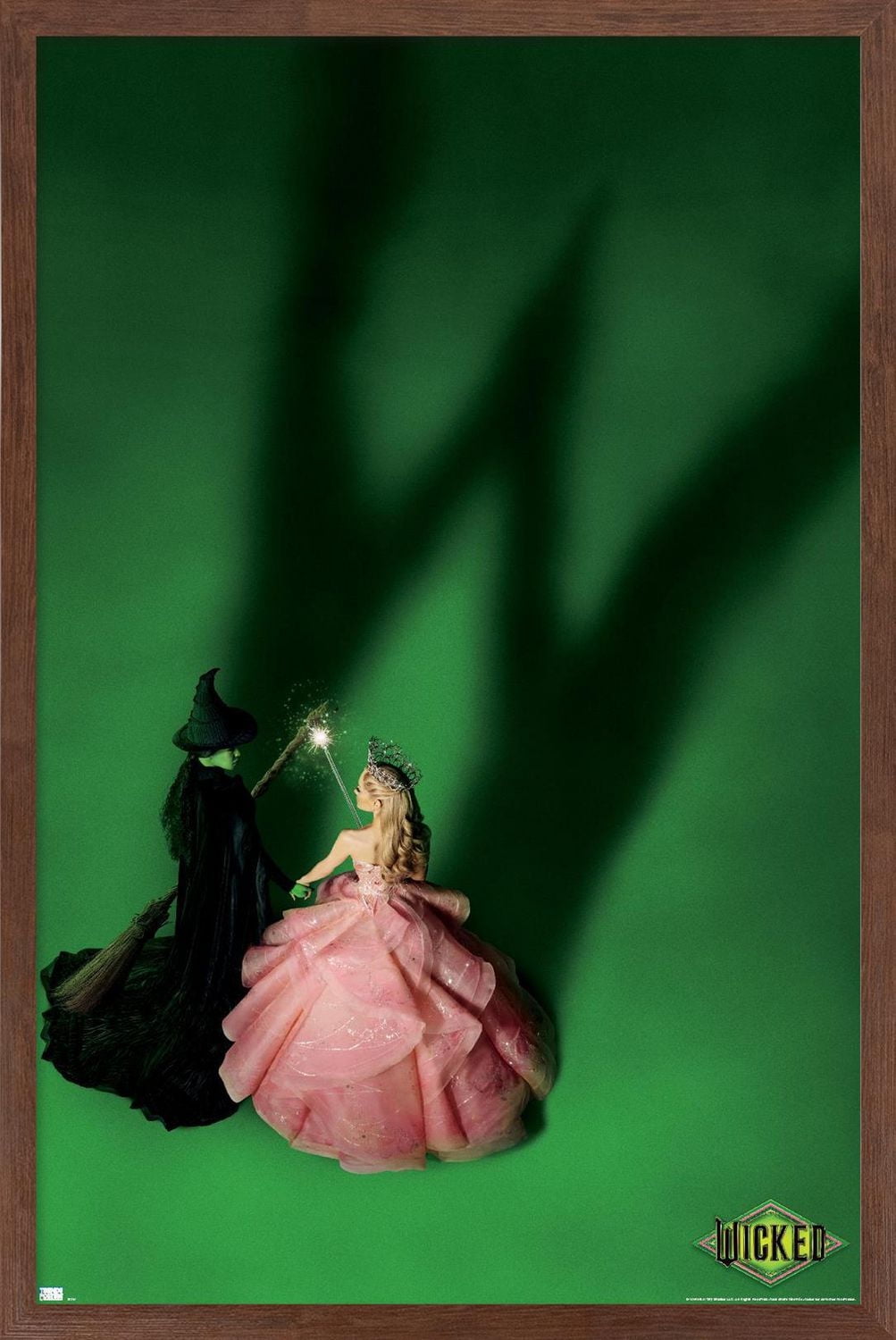 Wicked - Teaser One Sheet Wall Poster, 22.375" x 34"