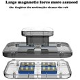 thumbnail image 2 of Nuevo limpiador de ventanas magnético actualizado de doble cara, herramienta de limpieza de ventanas exteriores (grosor del vidrio (0,6-1 pulg.), 2 of 5