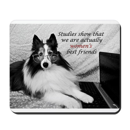 CafePress - Woman's Best Friend - Non-slip Rubber Mousepad, Gaming Mouse