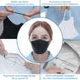thumbnail image 5 of MAMISON 50 Packs, Made in KOREA Premium KF94 Fine Dust Protection Individually Packaged Face Mask (Black), 5 of 7
