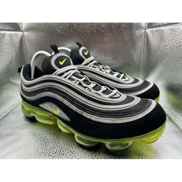 Ni - ke RARE ?? Size 13 - Ni - ke Air Max Vapormax 97 Black Volt Japan AJ7291-001