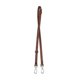 thumbnail image 2 of Hebilla de anillos en D para correa de bolso, sin perforaciones, herrajes universales para bolsos, correas de repuesto para bolsos CorreaMarrón 95to124cm, 2 of 9