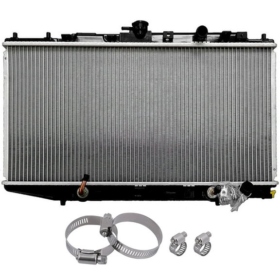 Replacement for 1987 1988 1989 1990 1991 for Toyota Camry Wagon LE CCIYU Plastic Aluminum Radiator and Oil Hose Clamps