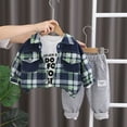 thumbnail image 2 of Gerichy Toddler Baby Boy Clothes Fall Winter Outfit, Natong Girls' Cowboy T Shirt Set Cartoon Children's Spring And Autumn Fashion Baby Girl Shirt Three Piece Set Autumn Edition, 2 of 9