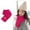 Hot Pink, variant on Warm Autumn and Winter Scarf, Small Scarf Knitted Scarf Simple Trend Of Women's Short Leather Scarf Label (100-135CM)