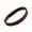 coffee, variant on Embossed Cross Leather Bracelet for Men - Black/Brown Magnetic Clasp Wristband, Christian Religious Jewelry