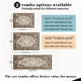 thumbnail image 3 of Kitchen Rugs Sets of 3 Non Slip Washable Kitchen Mats for Floor, Waterproof Kitchen Runner Rug, Floor Mat Carpet for Entryway, Laundry, Sink, Hallway, Bathroom, 3 of 12