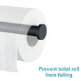 thumbnail image 4 of Portarrollos de papel higiénico de acero inoxidable, portarrollos de papel redondos modernos, montaje en pared, dispensador de rollos de papel higiénico para Baño, 4 of 7