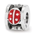 thumbnail image 4 of Reflection Beads Sterling Silver Reflections Enamel Preciosa Crystal Ladybug Kids Bead, 4 of 4