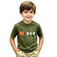 thumbnail image 3 of Ruiwill Toddler Halloween Shirt Boy Size 2-3 Years Fall Cute Short Sleeve Halloween T Shirts Boys Cute Pumpkin Print Kids Tops, 3 of 6