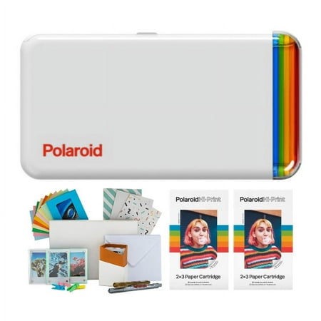 Image of Polaroid Originals Hi-Print Bluetooth Photo Printer Everything Box Bundle