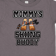 thumbnail image 4 of Inktastic Mommys Skiing Buddy for Kids Boys or Girls Toddler T-Shirt, 4 of 5