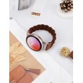 thumbnail image 5 of Wearlizer Elastic Band Compatible with Samsung Galaxy Watch 7/6/5/4 40mm 44mm/Watch 6 Classic 43mm 47mm/Watch 5 Pro 45mm/Watch 4 Classic 42mm 46mm/Watch 3 41mm/Active 2, 20mm Braided Band Women, 5 of 7