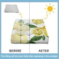 thumbnail image 5 of Lemon Lover Meditation Pillow&nbsp;- 22x22 Inch Square Seat Cushion, Dutch Velvet, I Love Lemons Fruit Design for Yoga & Relaxation, 5 of 5