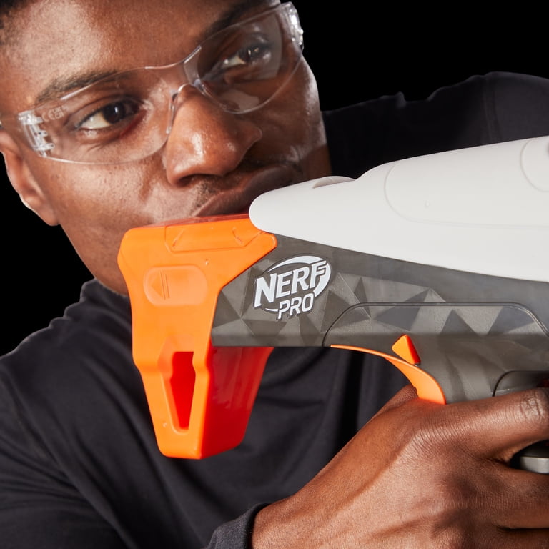 Nerf, Pro Torrent Dart Blaster, Half-Length Darts, 15 Darts