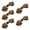 Coffee gold, variant on CIYISON Chinese Closure Buttons DIY Cheongsam Sewing Fastener Chinese Knots Frog Buttons