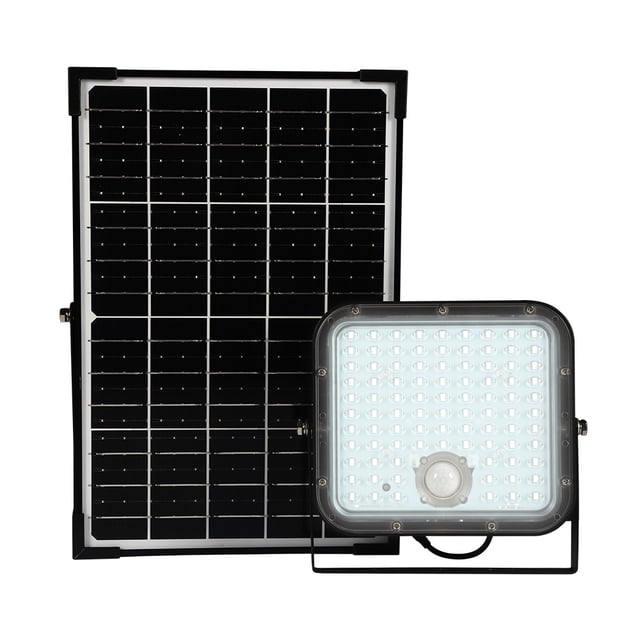 Lámpara Solar Arbotante Led 30 W luz De Día Sensor Movimiento