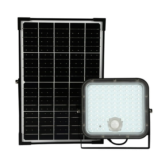 Lámpara Solar Arbotante Led 30 W luz De Día Sensor Movimiento
