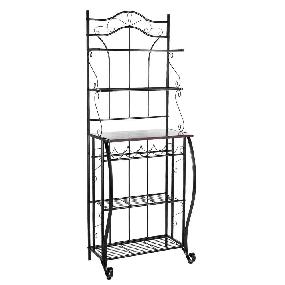 OWSOO 5Tier Metal Kitchen Rack Metal Kitchen Bakers Decoration for