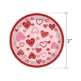 thumbnail image 4 of Mantel de amor para el día de San Valentín. Vajilla de amor para el día de San Valentín. Mantel decorativo desechable., 4 of 5
