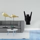 thumbnail image 2 of Esculturas Modernas De Madera Con Forma De Pájaro Y Gestos De Mano, Adornos Creativos De Animales Y Dedos Para Dormitorio, Escritorio, Entrada, Apartamento, Decoración De Restaurante., 2 of 8