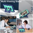 thumbnail image 7 of Allytechgroup Rugged Case for Apple iPad (A16) 11th Generation 11" 2025 & iPad 10th Generation 10.9" 2022, Heavy Duty Tablet Case with Kickstand, Pencil Holder & Detachable Shoulder Strap,Black+Green, 7 of 7