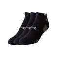 thumbnail image 3 of Under Armour Mens HeatGear No Show Socks, Black, Large, 3 of 4