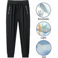 thumbnail image 5 of Women's Ultra Stretch Ice Silk Quick Drying Comfort Casual Pants, 5 of 6