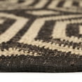 thumbnail image 7 of Kilim Wool Jute Rug – Handwoven Southwestern Area Rug with Tribal Geometric Pattern & Fringe 3 X 5 ft, 7 of 7