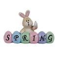 thumbnail image 4 of GUOOL Easter Bunny Egg Statue Easter Bunny Figurine Bunny Figurines Home Decor Easter Bunny Decorations for Garden Yard Home Events Style B, 4 of 9