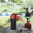 thumbnail image 4 of Eigraketly Filtro de agua exterior ABS de 3000 ml Bomba purificadora de agua de 1500 ml/min Filtro de agua de río eficiente Filtro de supervivencia carpas Eigraketly OD005478-00, 4 of 6