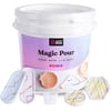 LET'S RESIN 3000g Casting Powders, Fast Cured Casting Resin Kit for Beginners,20~30 Minutes De-Mold, Water Activated Plaster Powder Kit for Molds
