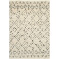 thumbnail image 1 of Safavieh Casablanca Shag 10' X 14' Hand Tufted Rug in White and Gray, 1 of 2