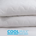 thumbnail image 2 of Cozy Clouds Coolmax Quilted Jumbo Pillow Protector - Set of 2, 2 of 6