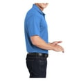 thumbnail image 3 of Mafoose Mens Polyester Micropique Sport-Wick Polo Shirt Blue Lake x-Large, 3 of 7