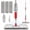 Red, variant on Spray Mops for Floor Cleaning - 360° Rotating Wet Dry Microfiber Mop with 350ML Refillable Bottle - Floor Mop with Spray for Hardwood, Tile, and Laminate Floors