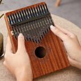thumbnail image 3 of 17 Key Kalimba Thumb Piano ; Tuning Hammer, Finger Covers, Key Stickers & More Included; Christmas Gift, 3 of 5