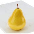 thumbnail image 3 of 6 PCS Fake Pear Artificial Faux Fruits Model Lifelike Yellow Pear Home Kitchen Fall Party Decoration Fruit Bowls Desk Ornament, 3 of 3