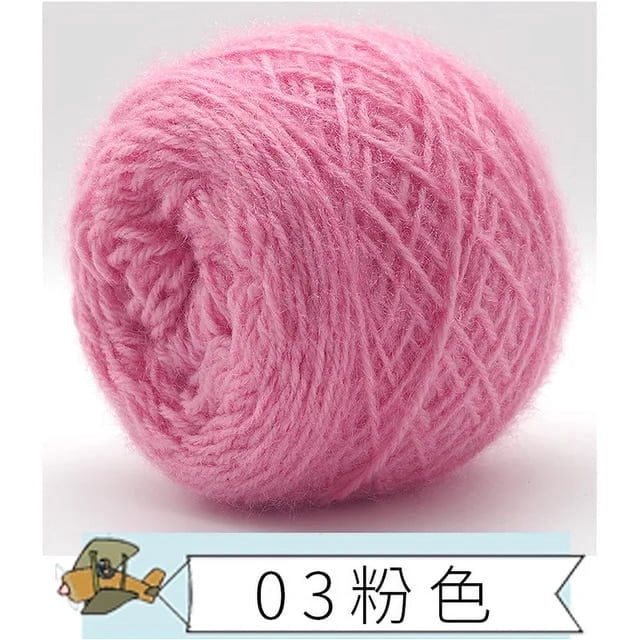 Colorful Hand Knitted Yarn DIY Handmade Thread Yarn For Hat Scarf Sweater Clothing Crochet Hook Weaving Thread About 150g