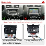 Apple Carplay 2+32GB Android 12 Bluetooth Wifi Car Stereo Radio Head Unit GPS Navigation For 2003-2007 Honda Accord