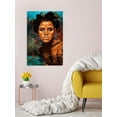 thumbnail image 2 of African Woman Poster Woman Digital Art Pretty Lady Art for Home Gifts for Her Stylish Room Decor Vintage Wall Art for Office African Girl Beautiful Africans African Woman Poster Printed Portrait, 2 of 3