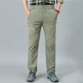 thumbnail image 2 of Hfolob Pants For Men Mens Stretch Work Hiking Pants Quicking Dry Lightweight Windproof Outdoor Travel Climbing Fishing Pants Cargo Pants Loose-Fit Style, 2 of 7