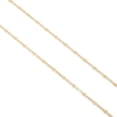 thumbnail image 3 of Cadena Figaro Ametrinaa 3x1 1.5mm 45cm Oro Italiano 10k, 3 of 5