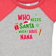 thumbnail image 4 of Inktastic Who Needs Santa when I Have Nana Boys or Girls Baby Bodysuit, 4 of 5