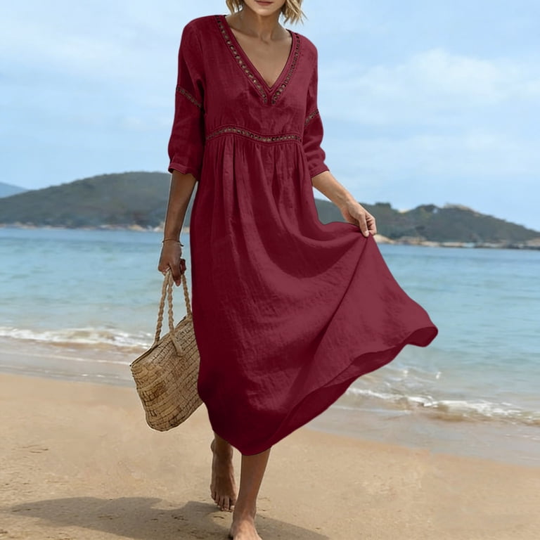 linen kaftan maxi dress White Linen Kaftan Maxi Dress: Lined Organic Cotton, Plus Size