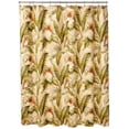 thumbnail image 4 of Cortina de ducha Tommy Bahama, tela Palmiers, 180 x 180 cm, color verde, 4 of 6