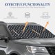 thumbnail image 4 of Balery Fastfood Parasol para parabrisas de coche de 2 piezas | Parasol plegable para parabrisas delantero de coche para la mayoría de sedanes-Medium, 4 of 6