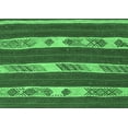 thumbnail image 1 of Ahgly Company Indoor Rectangle Abstract Emerald Green Contemporary Area Rugs, 8' x 12', 1 of 4