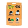 thumbnail image 2 of Scrub Daddy Star Wars Black Darth Vader Sponge Scratch-Free Dish Scrubber, Kitchen & Bath Cleaning Supplies, 1 Count, 2 of 4