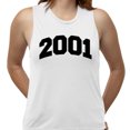 thumbnail image 2 of 2001 College Style Women's Muscle Tank Large White, 2 of 5
